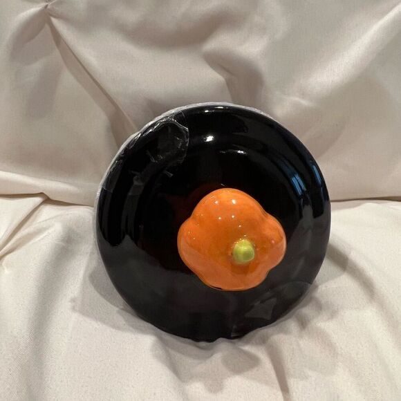 Disney Lilo & Stitch, Stitch with Pumpkins Fall Halloween Jar with Lid NWT - Picture 7 of 8